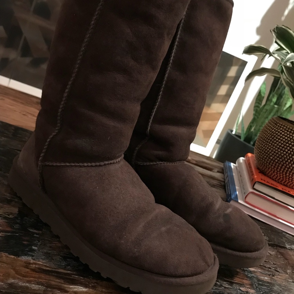 Classic TALL Chocolate Brown UGG Boots
